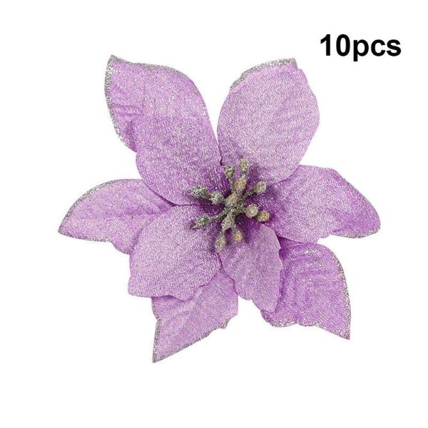 decorative flowers & wreaths 10pcs christmas glitter hollow flower artificial poinsettia fake wedding birthday party decoration
decorative flowers & wreaths 10pcs christmas glitter hollow flower artificial poinsettia fake wedding birthday party decoration