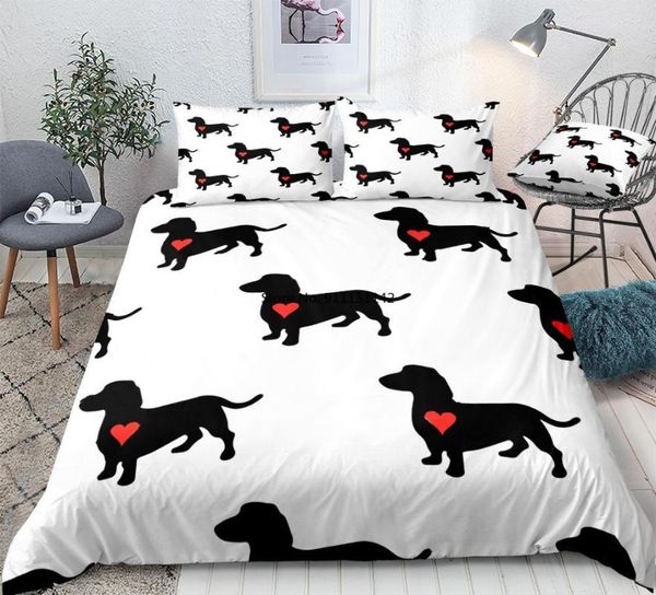 bedding sets dachshund dog duvet cover set cute white sausage kids boys girls black cartoon quilt bed dropship
bedding sets dachshund dog duvet cover set cute white sausage kids boys girls black cartoon quilt bed dropship
