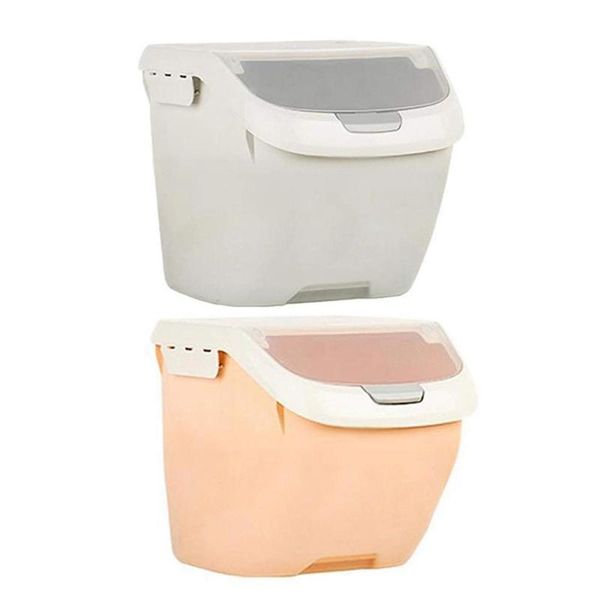 storage bottles & jars 2x rice container 10 kg/22 lbs, cereal containers with bpa plastic and airtight design gary orange
storage bottles & jars 2x rice container 10 kg/22 lbs, cereal containers with bpa plastic and airtight design gary orange