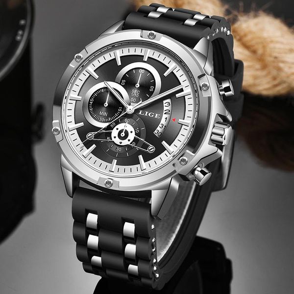 wristwatches relogio masculino 2021 waterproof mens watches lige quartz wrist watch men business clock sport chronograph, Slivery;brown
wristwatches relogio masculino 2021 waterproof mens watches lige quartz wrist watch men business clock sport chronograph, Slivery;brown