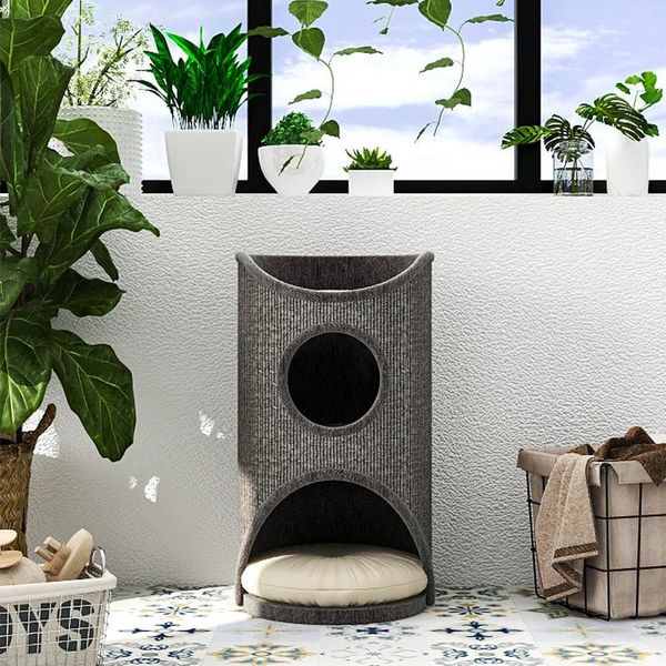 cat beds & furniture sisal bucket climbing frame, small tree, semi-enclosed multi-layer litter
cat beds & furniture sisal bucket climbing frame, small tree, semi-enclosed multi-layer litter