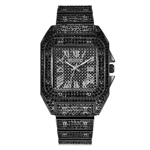 wristwatches curdden watches mens fashion diamond alloy band calendar hiphop quartz wristwatch, Slivery;brown
wristwatches curdden watches mens fashion diamond alloy band calendar hiphop quartz wristwatch, Slivery;brown