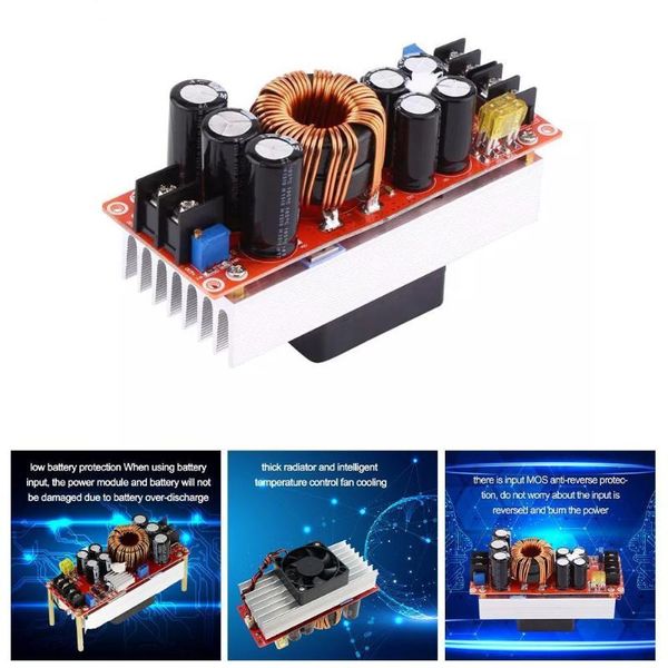 dc-dc converter step-up module dc10-60v to dc12-90v with cooling fan lappads
dc-dc converter step-up module dc10-60v to dc12-90v with cooling fan lappads