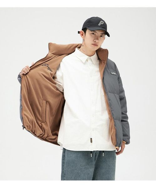 men's jackets wear mainly promotes 2021 winter wear, double-sided bread suit, cotton coat, couple stand collar casual suit, Black;brown
men's jackets wear mainly promotes 2021 winter wear, double-sided bread suit, cotton coat, couple stand collar casual suit, Black;brown