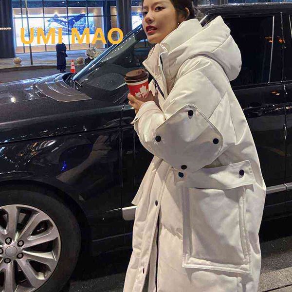 umi mao korean fashion women's mid-length thick down jacket winter tooling padded over-the-knee quilted coat y2k 211130, Black
umi mao korean fashion women's mid-length thick down jacket winter tooling padded over-the-knee quilted coat y2k 211130, Black