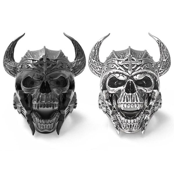 cluster rings black color silver gothic skull ring cross templar knight cool punk men's party jewelry gift for boyfriend, Golden;silver
cluster rings black color silver gothic skull ring cross templar knight cool punk men's party jewelry gift for boyfriend, Golden;silver