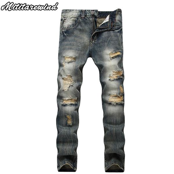 spring summer denim trousers men fashion casual streetwear straight pencil pants plus size 28-42 ripped jeans for men's, Blue
spring summer denim trousers men fashion casual streetwear straight pencil pants plus size 28-42 ripped jeans for men's, Blue