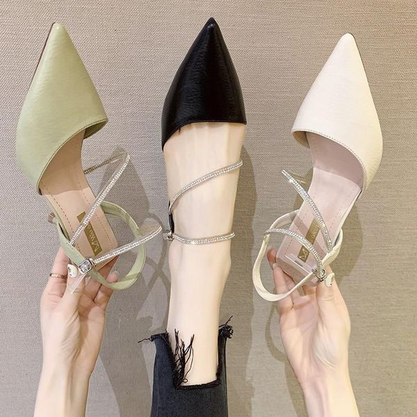 fashion womens shoes 2021 clear heels female sandal shallow mouth luxury girls pointed beige stiletto rhinestone high comfor sandals, Black
fashion womens shoes 2021 clear heels female sandal shallow mouth luxury girls pointed beige stiletto rhinestone high comfor sandals, Black