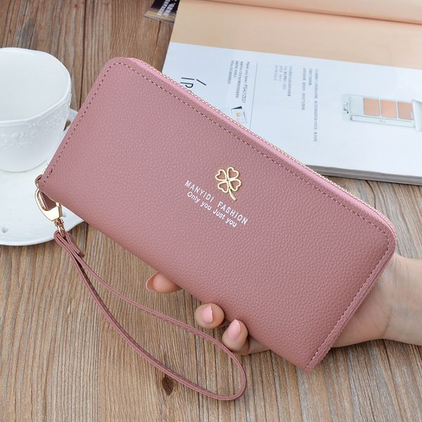 2021 new women's long zipper wallet litchi pattern japanese and korean hand large capacity mother mobile phone bag, Red;black
2021 new women's long zipper wallet litchi pattern japanese and korean hand large capacity mother mobile phone bag, Red;black