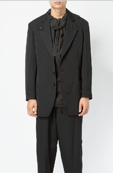 men's suits & blazers spring lapel solid color single breasted men fashion personality large size irregular stitching suit slim coat, White;black
men's suits & blazers spring lapel solid color single breasted men fashion personality large size irregular stitching suit slim coat, White;black