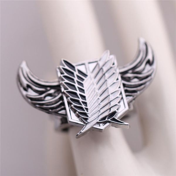 cluster rings anime attack on titan ring shingeki no kyojin punk cosplay jewelry, Golden;silver
cluster rings anime attack on titan ring shingeki no kyojin punk cosplay jewelry, Golden;silver