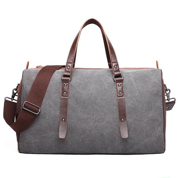 large-capacity fashion travel bag canvas luggage portable hand multifunctional leisure sports duffel bags
large-capacity fashion travel bag canvas luggage portable hand multifunctional leisure sports duffel bags