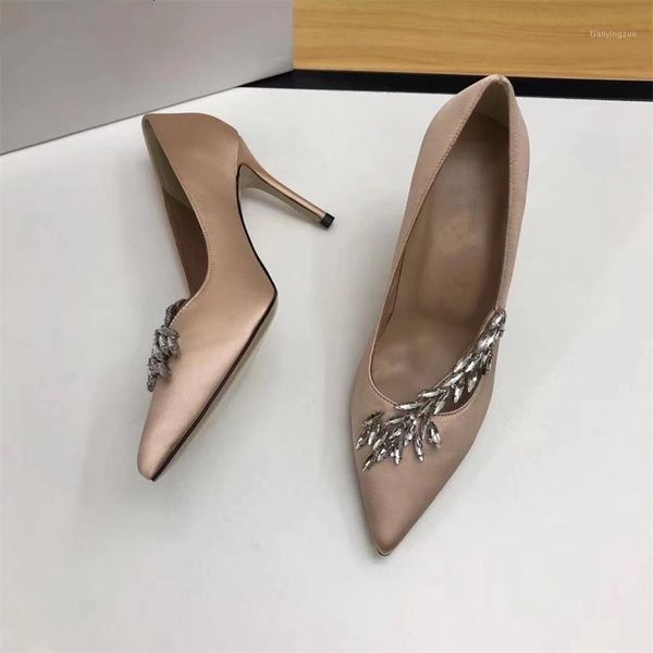 dress shoes wheatear crystal silk jeweled bridal pumps women runway pointy toe club heels ladies party wedding 20211, Black
dress shoes wheatear crystal silk jeweled bridal pumps women runway pointy toe club heels ladies party wedding 20211, Black