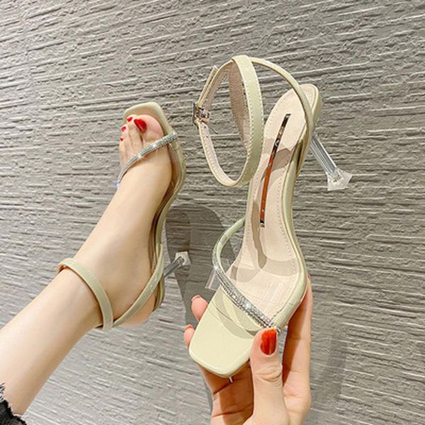 sandals fashion women rhinestone open toe ankle strap thin high heels summer dress shoes black/beige/white slides sandal
sandals fashion women rhinestone open toe ankle strap thin high heels summer dress shoes black/beige/white slides sandal