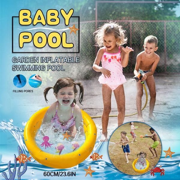 1/2pcs 60cm baby swimming pool inflatable bath tub round lovely animal printed bottom child summer play ball kid water toys life vest & buoy
1/2pcs 60cm baby swimming pool inflatable bath tub round lovely animal printed bottom child summer play ball kid water toys life vest & buoy