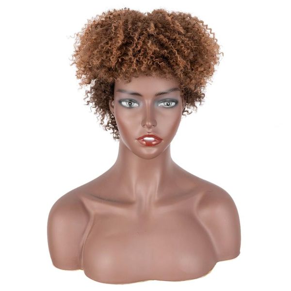 synthetic wigs short black afro kinky curly wig for women african american machine made heat resistant hair
synthetic wigs short black afro kinky curly wig for women african american machine made heat resistant hair