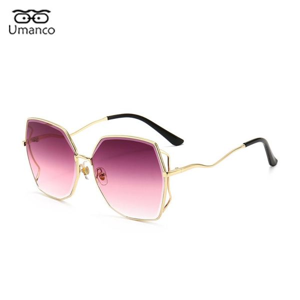 sunglasses 2021 fashion polygon for women gold metal frame ac lens gradient sun glasses anti uv 400 brand designer travel gift, White;black
sunglasses 2021 fashion polygon for women gold metal frame ac lens gradient sun glasses anti uv 400 brand designer travel gift, White;black