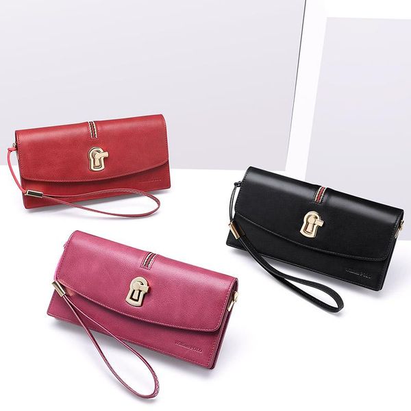 wallets wallet women genuine leather cell phone purse clutch multifunctional card holder casual and fashion chain shoulder strap, Red;black
wallets wallet women genuine leather cell phone purse clutch multifunctional card holder casual and fashion chain shoulder strap, Red;black