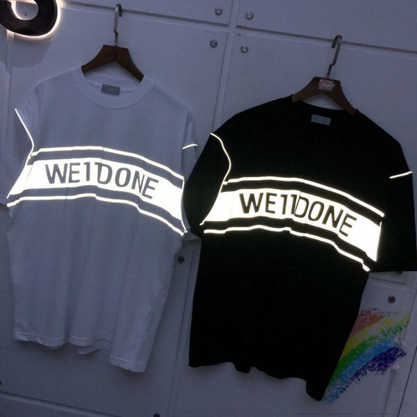 t shirts oversized reflective welldone t-shirt men women -quality we11 done well tee, White;black
t shirts oversized reflective welldone t-shirt men women -quality we11 done well tee, White;black