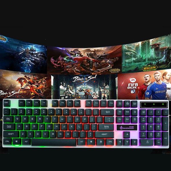 colorful backlit game rainbow glow floating button usb external computer wired keyboard keyboards
colorful backlit game rainbow glow floating button usb external computer wired keyboard keyboards