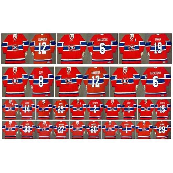 

goodjjob Vintage Montreal Canadiens Jersey 19 Larry Robinson 29 Ken Dryden 30 VACHON 27 FRANK MAHOVLICH 20 PETER MAHOVLICH 1 TONY ESPOSITO CCM Hockey, Colour 1