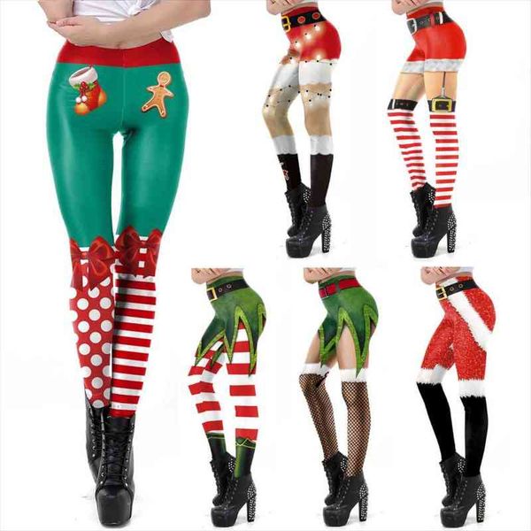 vip fashion capri women leggings high waisted sports workout christmas leggins printed year for, Black
vip fashion capri women leggings high waisted sports workout christmas leggins printed year for, Black