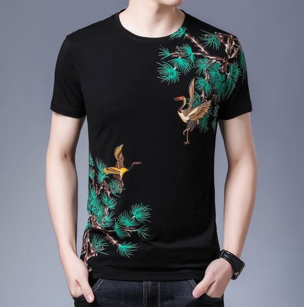 men's t-shirts summer t shirt designer bird pattern breathable short sleeve mens tee shirts size 86uj, White;black
men's t-shirts summer t shirt designer bird pattern breathable short sleeve mens tee shirts size 86uj, White;black