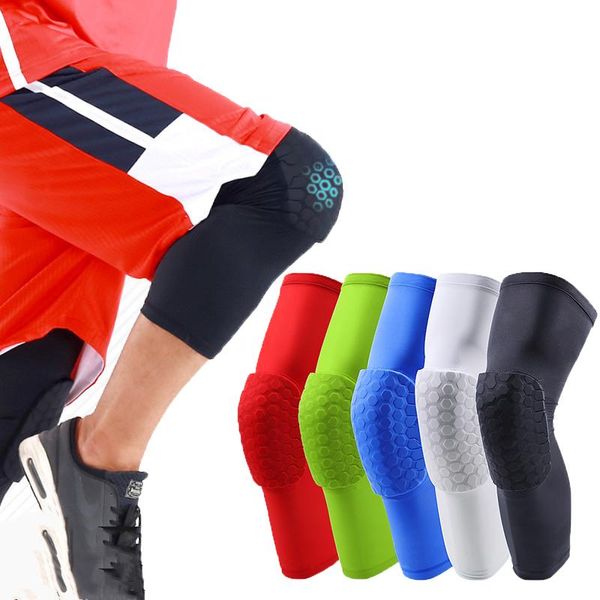 elbow & knee pads 1pc basketball protector crashproof honeycomb elastic leg sleeve brace support volleyball football sport kneepads, Black;gray
elbow & knee pads 1pc basketball protector crashproof honeycomb elastic leg sleeve brace support volleyball football sport kneepads, Black;gray