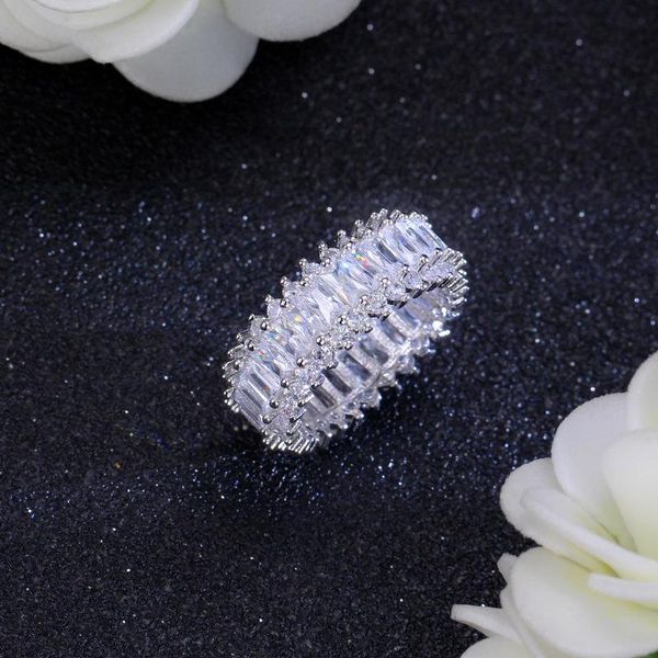 wedding rings bilincolor crystal clear cubic zirconia fashion band ring female, Slivery;golden
wedding rings bilincolor crystal clear cubic zirconia fashion band ring female, Slivery;golden