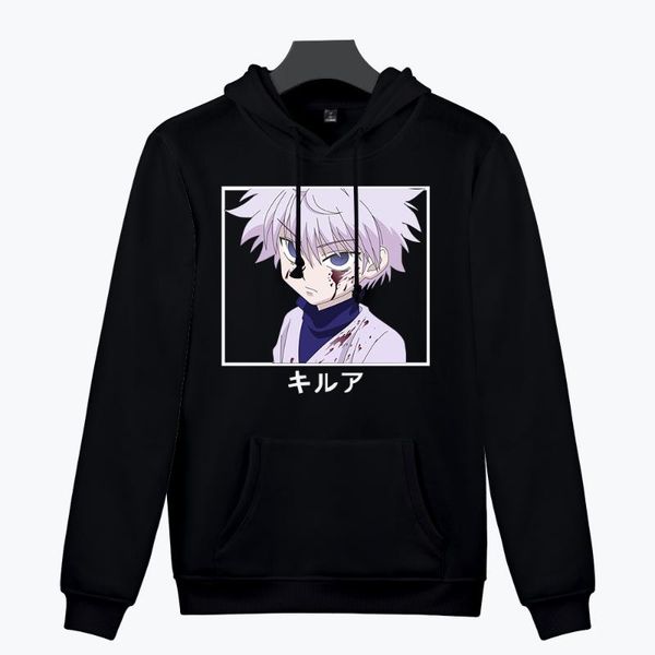 men's hoodies & sweatshirts killua zoldyck anime x hoodie sweatshirt men women autumn cotton pullovers hooded harajuku cartoon, Black
men's hoodies & sweatshirts killua zoldyck anime x hoodie sweatshirt men women autumn cotton pullovers hooded harajuku cartoon, Black