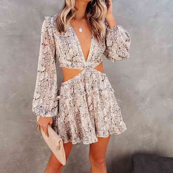 casual dresses backless lace-up women spring long sleeve snake print hollow out v neck ruffles party female vestidos 20 ky5r, Black;gray
casual dresses backless lace-up women spring long sleeve snake print hollow out v neck ruffles party female vestidos 20 ky5r, Black;gray