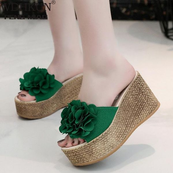 ladies slippers summer beach shoes women high heels platform wedge sandals 2021 zapatillas mujer casual, Black
ladies slippers summer beach shoes women high heels platform wedge sandals 2021 zapatillas mujer casual, Black