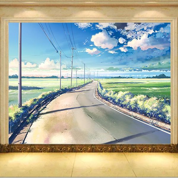 wallpapers custom 3d waterproof wallpaper modern anime road scenery mural wall sticker living room tv background home decorative cloth
wallpapers custom 3d waterproof wallpaper modern anime road scenery mural wall sticker living room tv background home decorative cloth