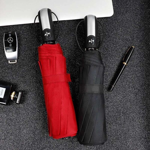 shigu umbrella three fold fully automatic self opening and retracting folding men's women's business
shigu umbrella three fold fully automatic self opening and retracting folding men's women's business