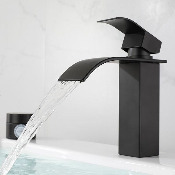 stainless steel black waterfall washbasin faucet and cold lead-bathroom four-way basin sink faucets
stainless steel black waterfall washbasin faucet and cold lead-bathroom four-way basin sink faucets