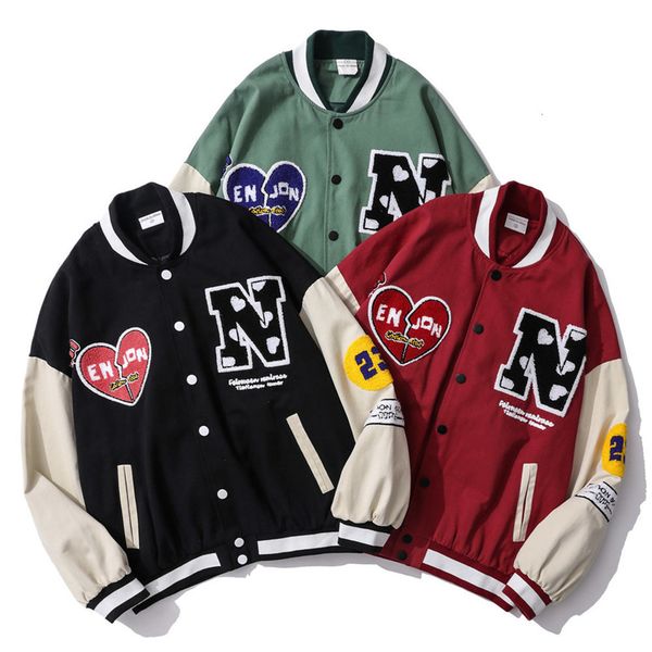 men's hoodies & sweatshirts baseball jacket embroidered flocking cloth cotton harajuku casual wear hip hop style coat, Black
men's hoodies & sweatshirts baseball jacket embroidered flocking cloth cotton harajuku casual wear hip hop style coat, Black