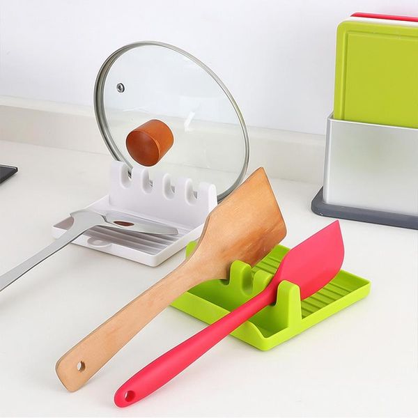 kitchen storage & organization spoon holders fork spatula rack shelf organizer plastic rest chopsticks holder non-slip spoons pad tool
kitchen storage & organization spoon holders fork spatula rack shelf organizer plastic rest chopsticks holder non-slip spoons pad tool