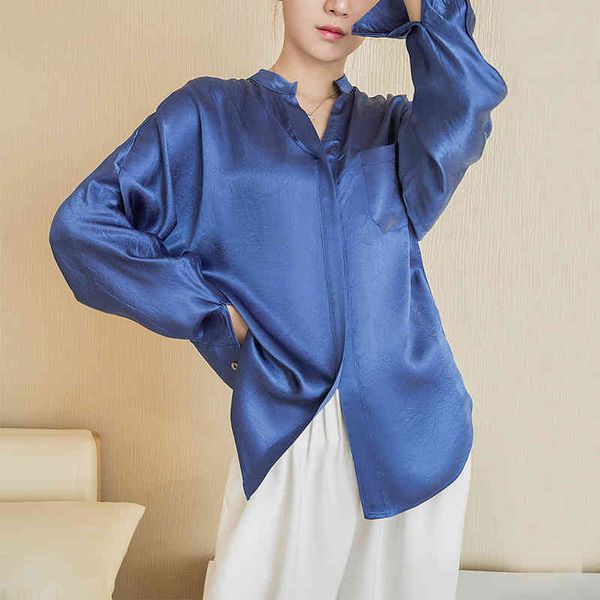 blouses arrival spring fashion blouse large feminine dimensions temper stand-up acetate collar bat manga bf cetim, White
blouses arrival spring fashion blouse large feminine dimensions temper stand-up acetate collar bat manga bf cetim, White