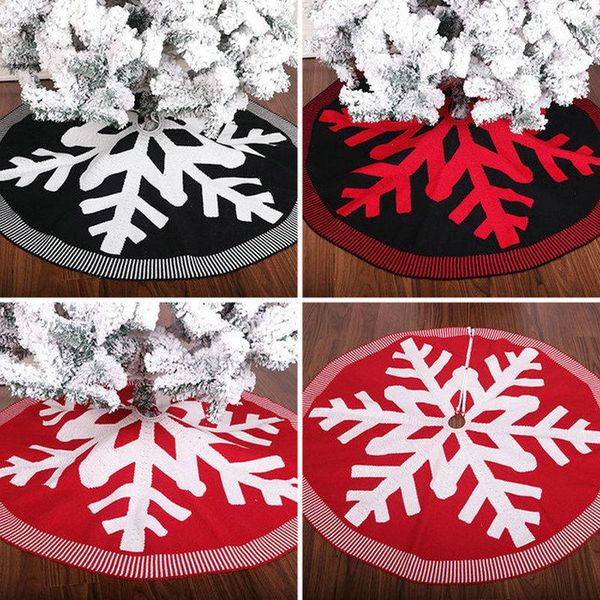 christmas decorations tree skirt magenta black and white snowflake decoration knitted bottom dress 120cm
christmas decorations tree skirt magenta black and white snowflake decoration knitted bottom dress 120cm