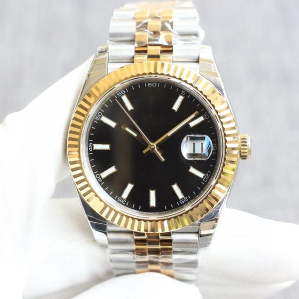 wristwatches business casual automatic mechanical men's watch 40mm gold steel band luminous three needle quality, Slivery;brown
wristwatches business casual automatic mechanical men's watch 40mm gold steel band luminous three needle quality, Slivery;brown