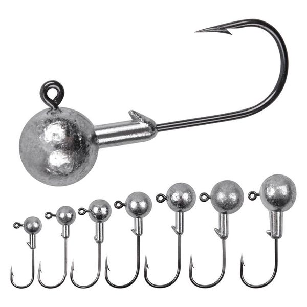 20pcs crank lead jig head fishing hook set 3.5g 5g 7g 10g 14g 20g 28g hard bait soft worm for hooks
20pcs crank lead jig head fishing hook set 3.5g 5g 7g 10g 14g 20g 28g hard bait soft worm for hooks