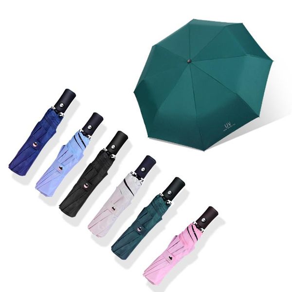 umbrellas fashion strong three-fold automatic umbrella 8 bones wind resistant rain sun paraguas anti uv parasol for famale men
umbrellas fashion strong three-fold automatic umbrella 8 bones wind resistant rain sun paraguas anti uv parasol for famale men