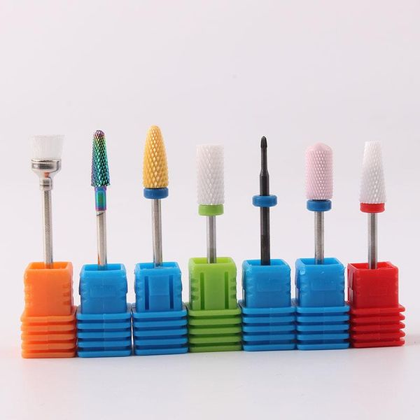 nail art equipment 7pcs ceramic tungsten steel drill bits sanding set manicure machine grinding head polishing removal tool, Silver
nail art equipment 7pcs ceramic tungsten steel drill bits sanding set manicure machine grinding head polishing removal tool, Silver