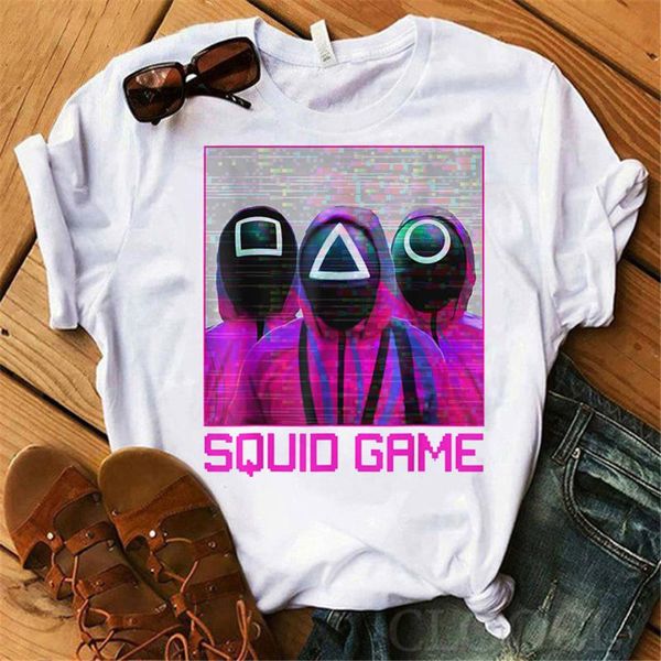 men's t-shirts cloocl est korean tv squid game cotton 3d graphics white 100% pullovers harajuku tees men clothing, White;black
men's t-shirts cloocl est korean tv squid game cotton 3d graphics white 100% pullovers harajuku tees men clothing, White;black
