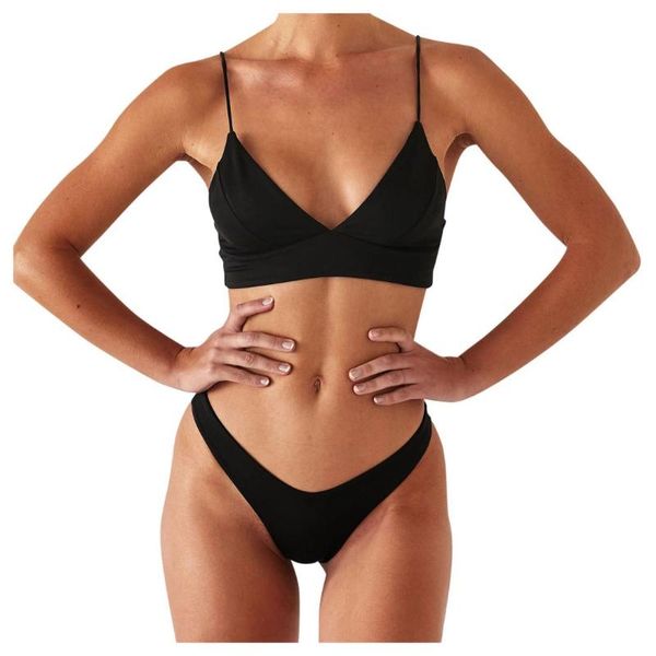 women's swimwear 2021 women solid push up high cut lace halter bikini set two piece swimsuit bathing suits ropa mujer one-piece
women's swimwear 2021 women solid push up high cut lace halter bikini set two piece swimsuit bathing suits ropa mujer one-piece