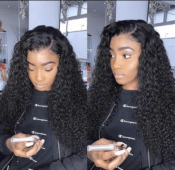 wig women's long hair small curly wig high temperature silk chemical fiber headgear, Black
wig women's long hair small curly wig high temperature silk chemical fiber headgear, Black