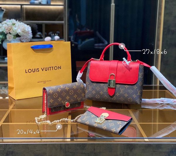 3 pc women luxury designer bags handbags hobo tote famous bag m0nogram genuine leather handbag crossbody shoulder 00011
3 pc women luxury designer bags handbags hobo tote famous bag m0nogram genuine leather handbag crossbody shoulder 00011
