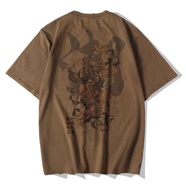 men's t-shirts 2021 summer dark men embroidery vintage wash old printed short sleeve t-shirt hip hop fashion casual cotton loose, White;black
men's t-shirts 2021 summer dark men embroidery vintage wash old printed short sleeve t-shirt hip hop fashion casual cotton loose, White;black