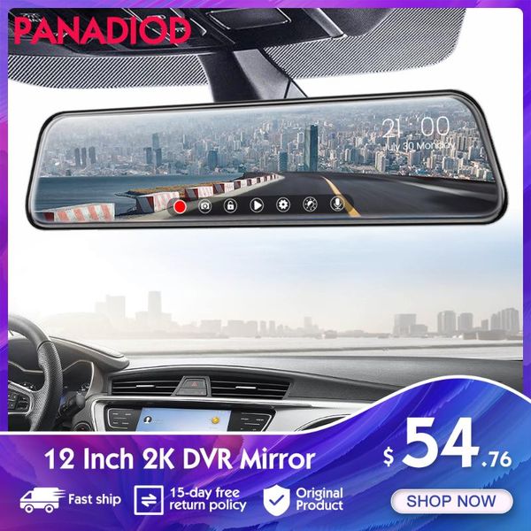 car dvr 12 inch 2k touch screen stream media dash cam 1440p dual lens video recorder rearview mirror for auto registrator dvrs
car dvr 12 inch 2k touch screen stream media dash cam 1440p dual lens video recorder rearview mirror for auto registrator dvrs