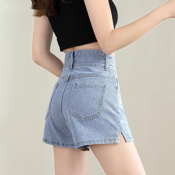 women's jeans clothing casual a-line shorts summer lots wide legs thin pants split fork high waist, Blue
women's jeans clothing casual a-line shorts summer lots wide legs thin pants split fork high waist, Blue